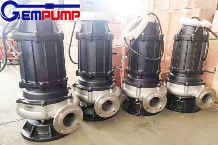 ISO9001 Vertical Centrifugal Submersible Sump Pump 1.6Mpa