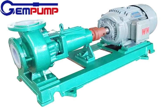 Ihf32-25-125 Iso Chemical Centrifugal Pump ฟลูออรีนพลาสติก