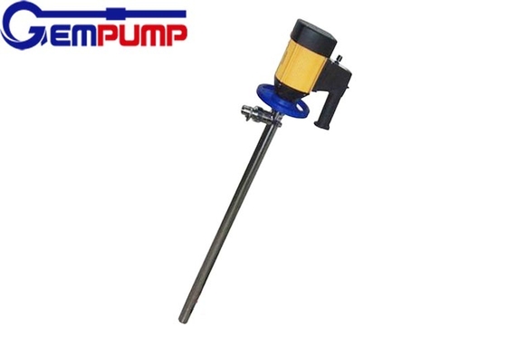 HD Electric Barrel Drum Pump ปรับความเร็วได้ Stainless Steel สำหรับสารเคมีที่มีฤทธิ์กัดกร่อน Liquid Oil