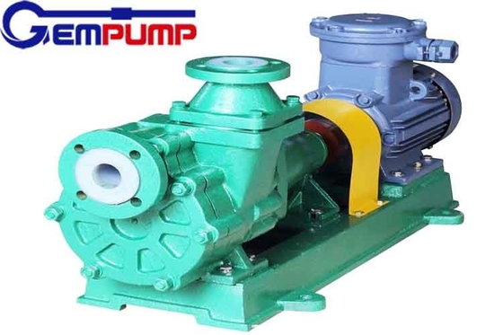 80FZB-20L ฟลูออรีนเรียงราย Self-Priming ปั๊มเคมีกรดอัลคาไลเกลืออุตสาหกรรมปั๊ม